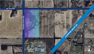 Más detalles de 22551 Meridian St NE, Edmonton, AB - Terreno en venta