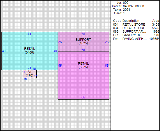 3880 Park Ave, Memphis, TN en alquiler Plano de la planta- Imagen 1 de 1