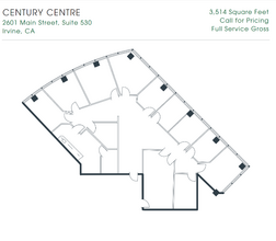 2601-2603 Main St, Irvine, CA en alquiler Plano de la planta- Imagen 1 de 1