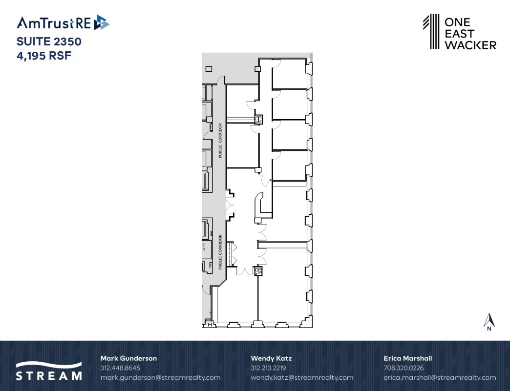 1 E Wacker Dr, Chicago, IL en alquiler Plano de la planta- Imagen 1 de 1