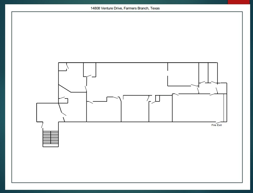 14802-14850 Venture Dr, Farmers Branch, TX en alquiler Plano de la planta- Imagen 1 de 1