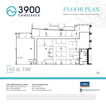 3900 E Camelback Rd, Phoenix, AZ en alquiler Plano de la planta- Imagen 2 de 2