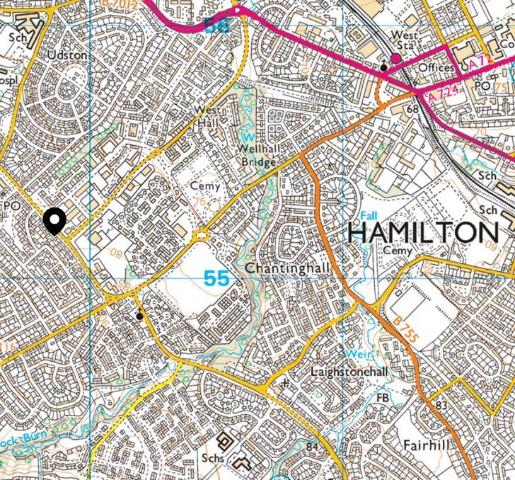 72 Hillhouse Rd, Hamilton en alquiler Mapa- Imagen 1 de 1