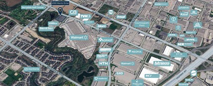 6900-1 Maritz Dr, Mississauga, ON - VISTA AÉREA  vista de mapa