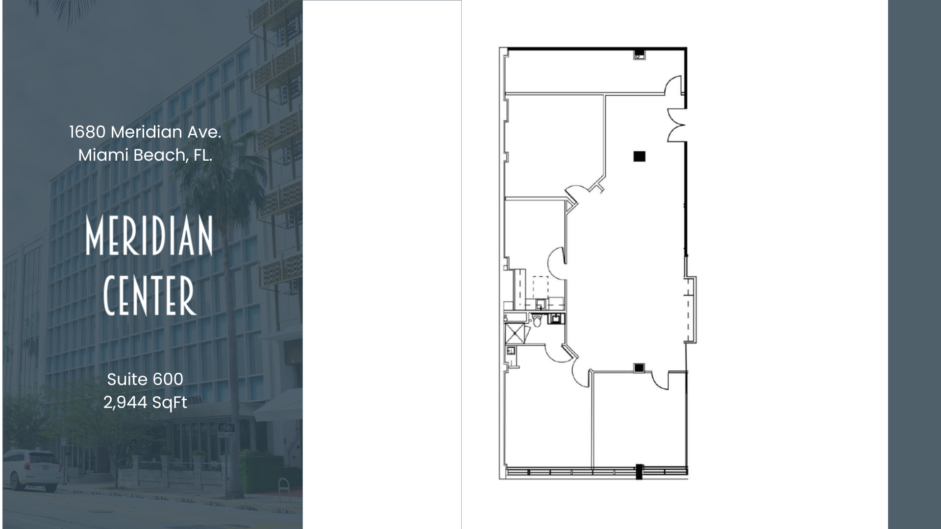 1680 Meridian Ave, Miami Beach, FL en alquiler Plano de la planta- Imagen 1 de 1