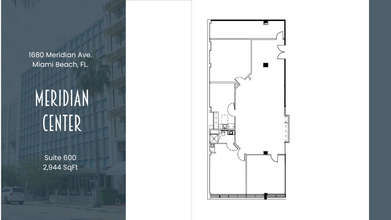 1680 Meridian Ave, Miami Beach, FL en alquiler Plano de la planta- Imagen 1 de 1