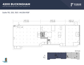 4200 Buckingham Rd, Fort Worth, TX en alquiler Plano de la planta- Imagen 2 de 2