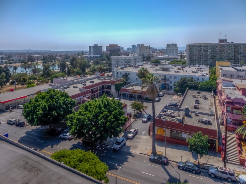 505-545 S Alvarado St, Los Angeles, CA en alquiler - Vista aérea - Imagen 2 de 8