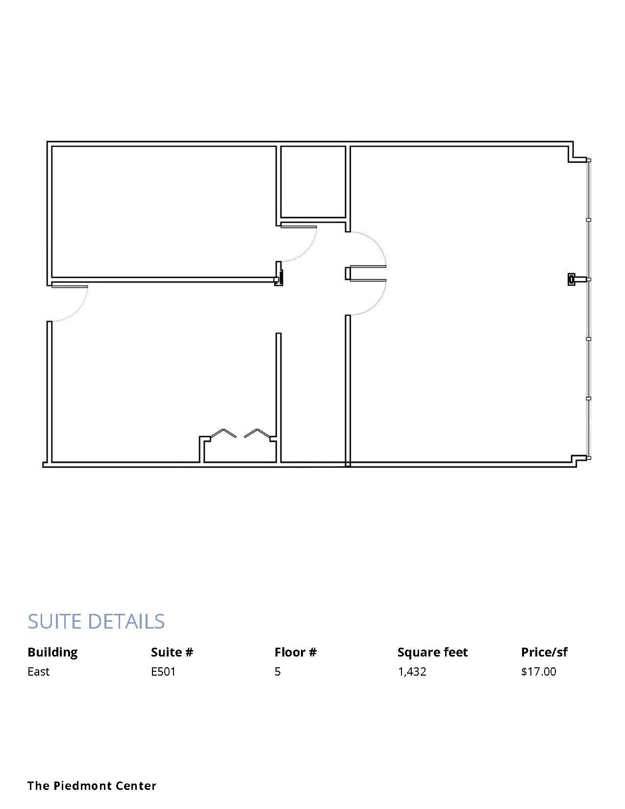 33 Villa Rd, Greenville, SC en alquiler Plano de la planta- Imagen 1 de 1