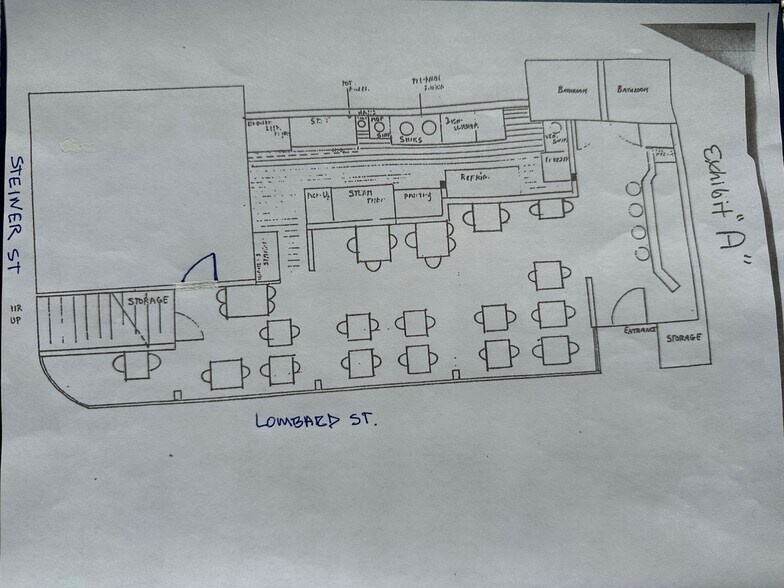 2205 Lombard St, San Francisco, CA en alquiler - Plano de la planta - Imagen 2 de 2