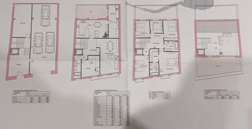 Edificio residencial en Constantí, Tarragona en venta - Plano de planta tipo - Imagen 3 de 7
