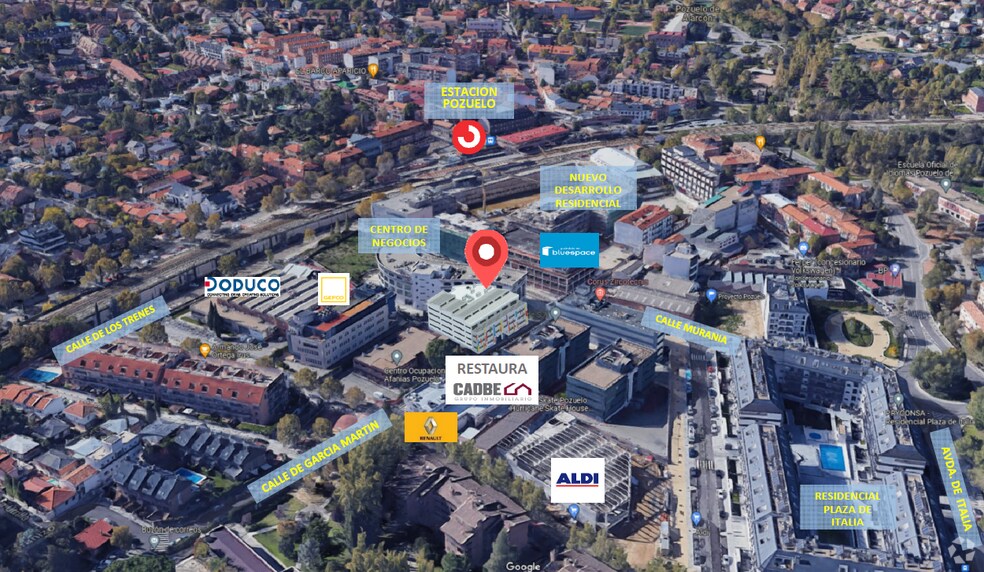 Calle García Martín, 16, Pozuelo de Alarcón, Madrid en venta - Foto del edificio - Imagen 1 de 1