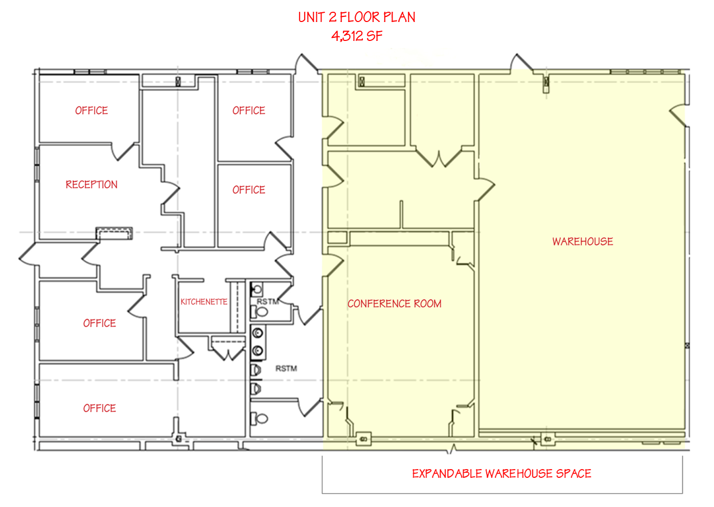 296 Churchmans Rd, New Castle, DE en alquiler Plano de la planta- Imagen 1 de 1