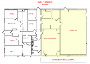 296 Churchmans Rd, New Castle, DE en alquiler Plano de la planta- Imagen 1 de 1