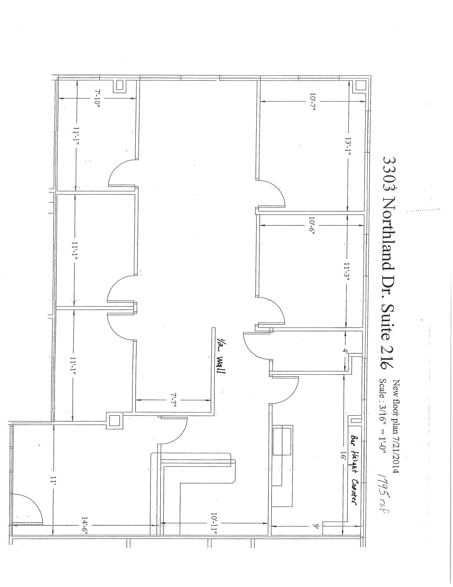 3301-3305 Northland Dr, Austin, TX en alquiler Plano del sitio- Imagen 1 de 1