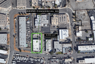 68350 Commercial Rd, Cathedral City, CA - VISTA AÉREA  vista de mapa - Image1