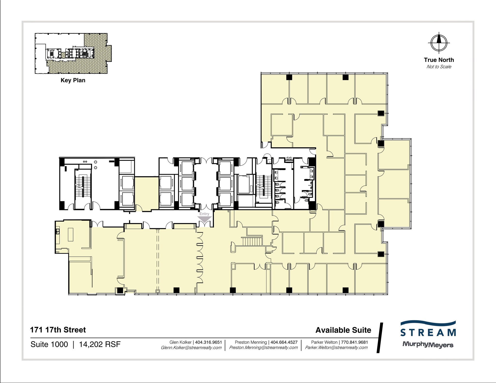 171 17th St NW, Atlanta, GA en alquiler Plano del sitio- Imagen 1 de 1