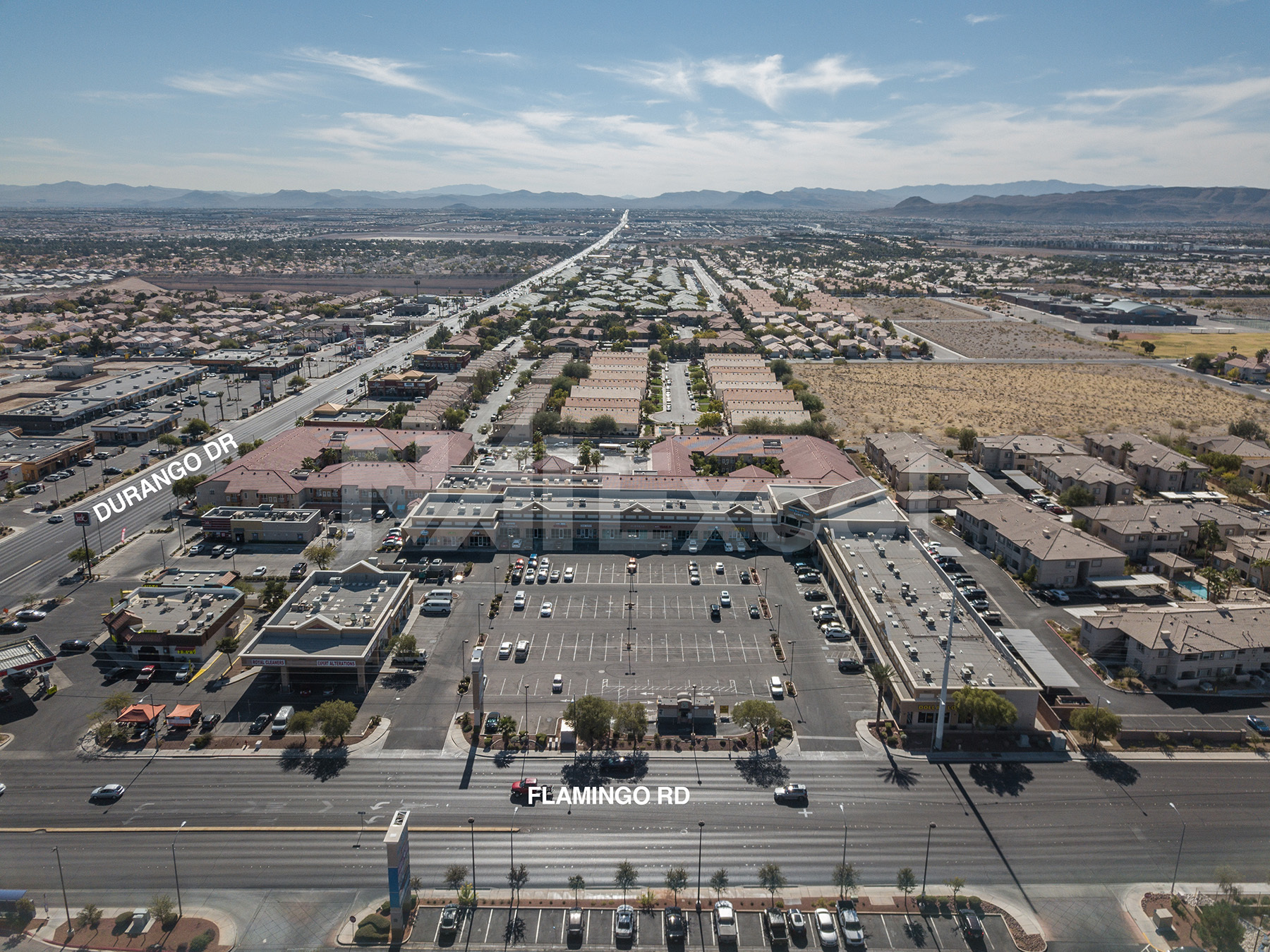 8665 W Flamingo Rd, Las Vegas, NV en alquiler Vista aérea- Imagen 1 de 3