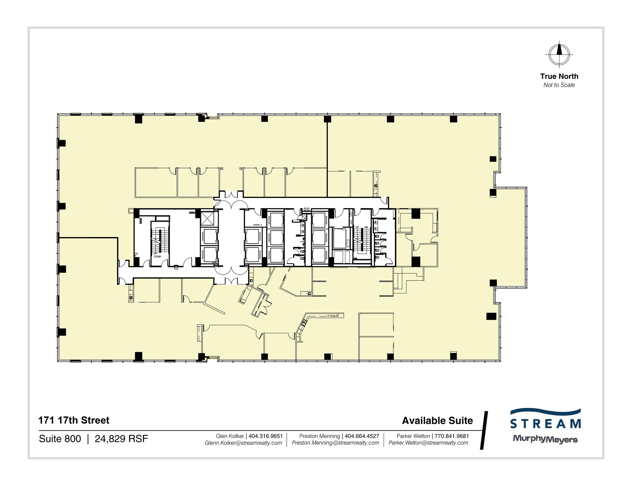 171 17th St NW, Atlanta, GA en alquiler Plano del sitio- Imagen 1 de 1