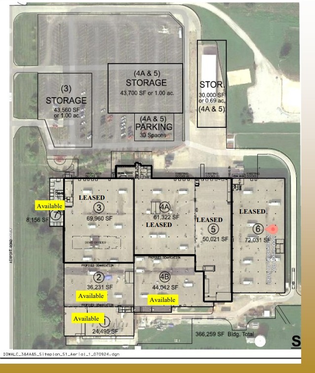 1600 Airport Rd, Shenandoah, IA en alquiler Plano de la planta- Imagen 1 de 1