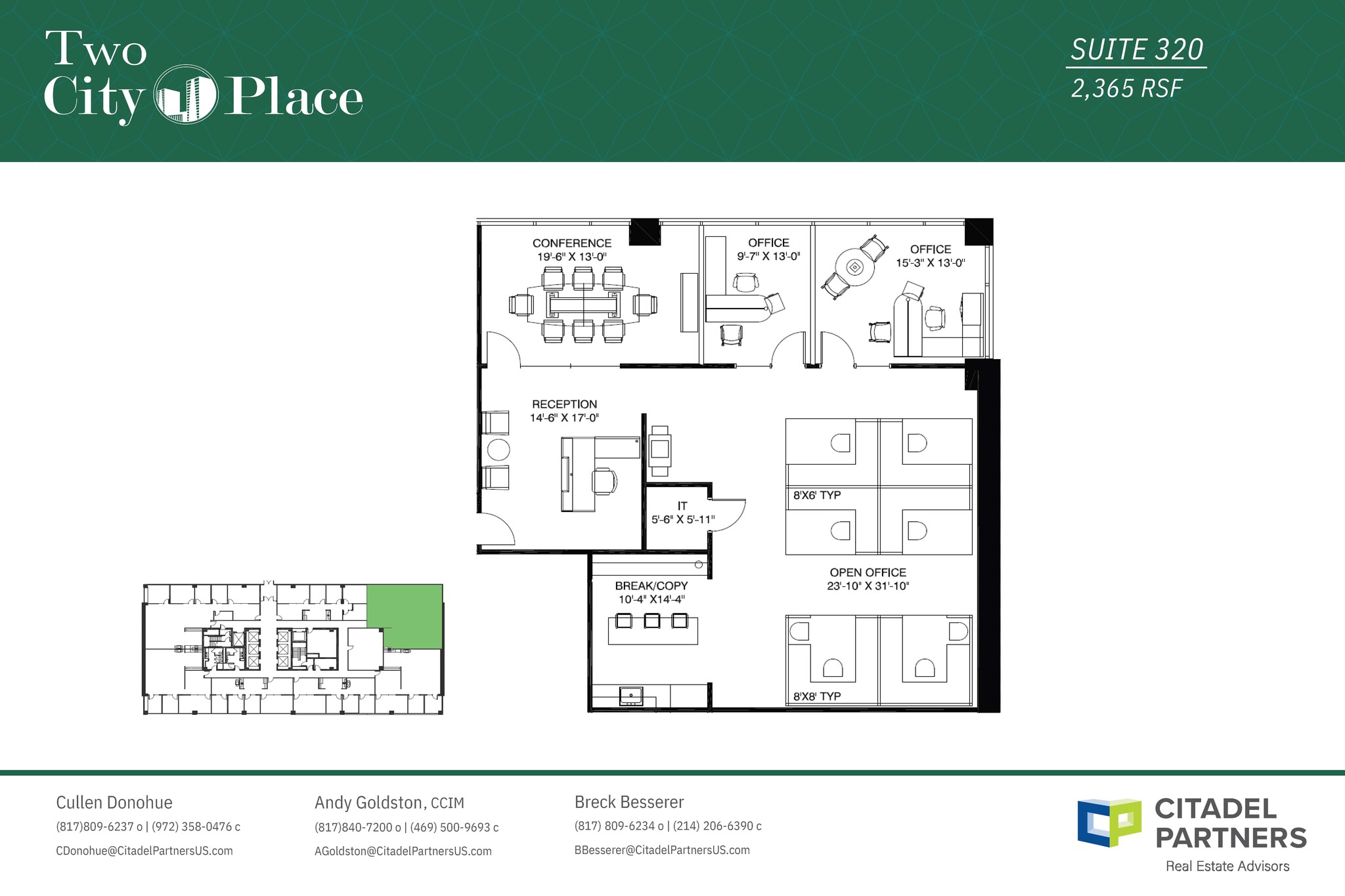 100 Throckmorton St, Fort Worth, TX en alquiler Plano de la planta- Imagen 1 de 3