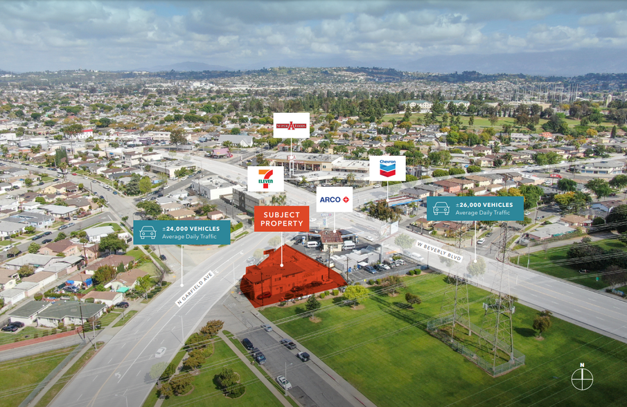 490-498 N Garfield Ave, Montebello, CA en venta - Foto del edificio - Imagen 2 de 8