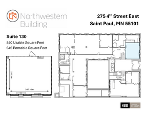 275 4th St E, Saint Paul, MN en alquiler Plano de la planta- Imagen 1 de 1