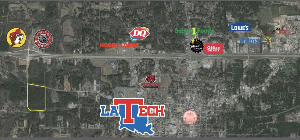 Tarbutton Rd, Ruston, LA en venta - Plano del sitio - Imagen 1 de 1