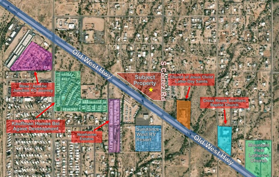 2140 E Old West Hwy, Apache Junction, AZ en venta - Vista aérea - Imagen 2 de 4