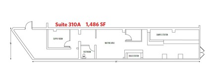 300 S Washington St, Falls Church, VA en alquiler Plano de la planta- Imagen 1 de 1