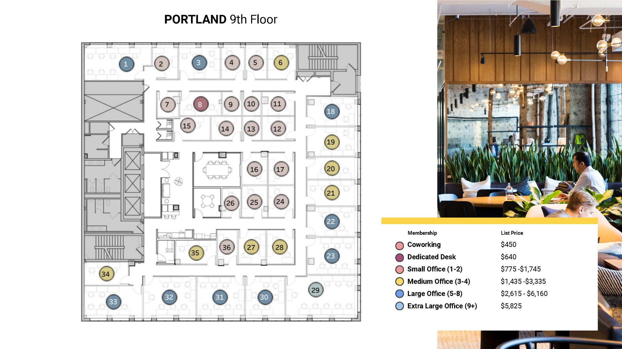 811 SW 6th Ave, Portland, OR en alquiler Plano de la planta- Imagen 1 de 5