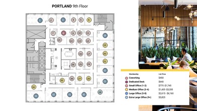 811 SW 6th Ave, Portland, OR en alquiler Plano de la planta- Imagen 1 de 5