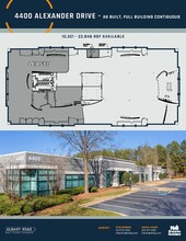 4300 Alexander Dr, Alpharetta, GA en alquiler Plano de la planta- Imagen 2 de 2