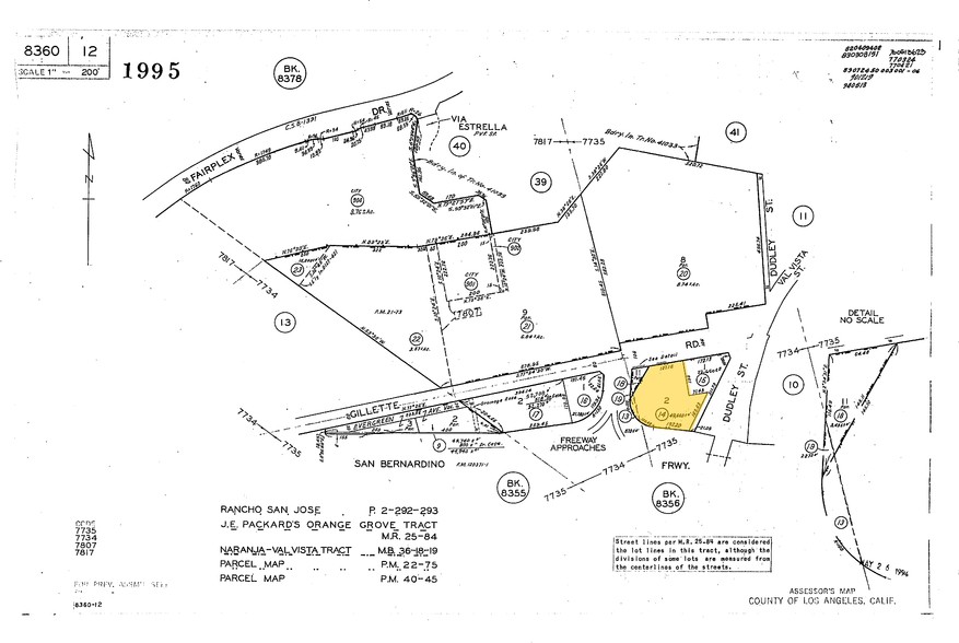 1504 Gillette Rd, Pomona, CA en venta - Plano de solar - Imagen 2 de 13