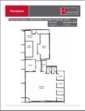 1544 Valwood Pky, Carrollton, TX en alquiler Plano de la planta- Imagen 1 de 1