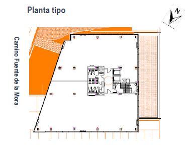 Camino Fuente de la Mora, 9, Madrid, Madrid en alquiler Plano de la planta- Imagen 1 de 1