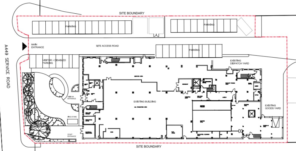 Stafford Rd, Wolverhampton en venta Plano de la planta- Imagen 1 de 1