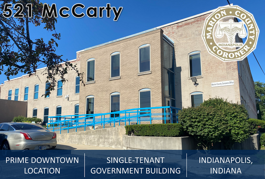 521 W McCarty St, Indianapolis, IN en alquiler - Foto del edificio - Imagen 1 de 8