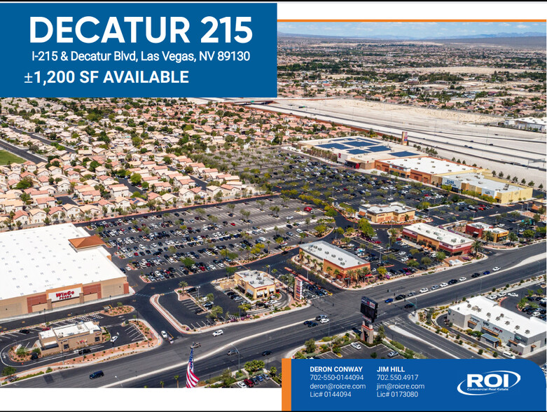 SW Decatur & 215, Las Vegas, NV en alquiler - Foto del edificio - Imagen 1 de 3