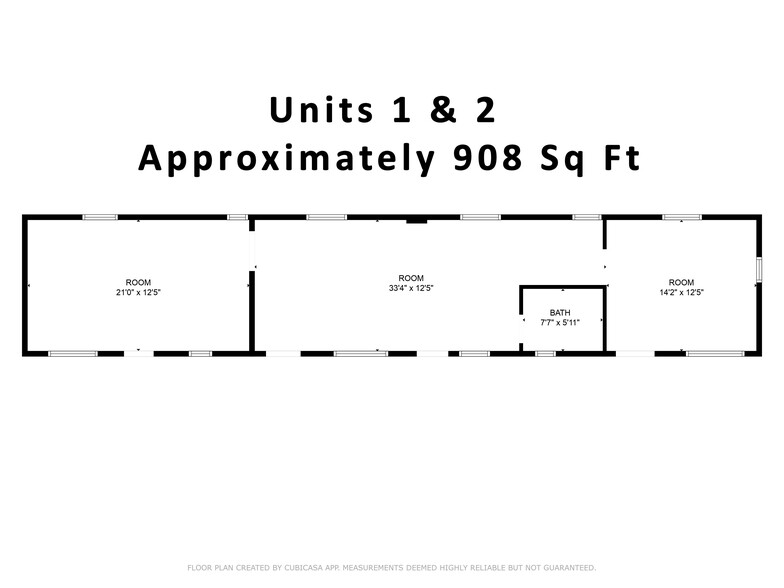 12302-12356 James Madison Pky, King George, VA en alquiler - Plano de la planta - Imagen 3 de 13