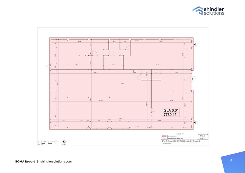 214 S Broad St, Brevard, NC en alquiler - Plano del sitio - Imagen 3 de 3