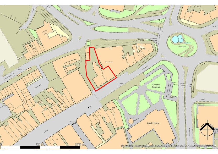 31 Ironmarket, Newcastle Under Lyme en venta - Plano de la planta - Imagen 2 de 11