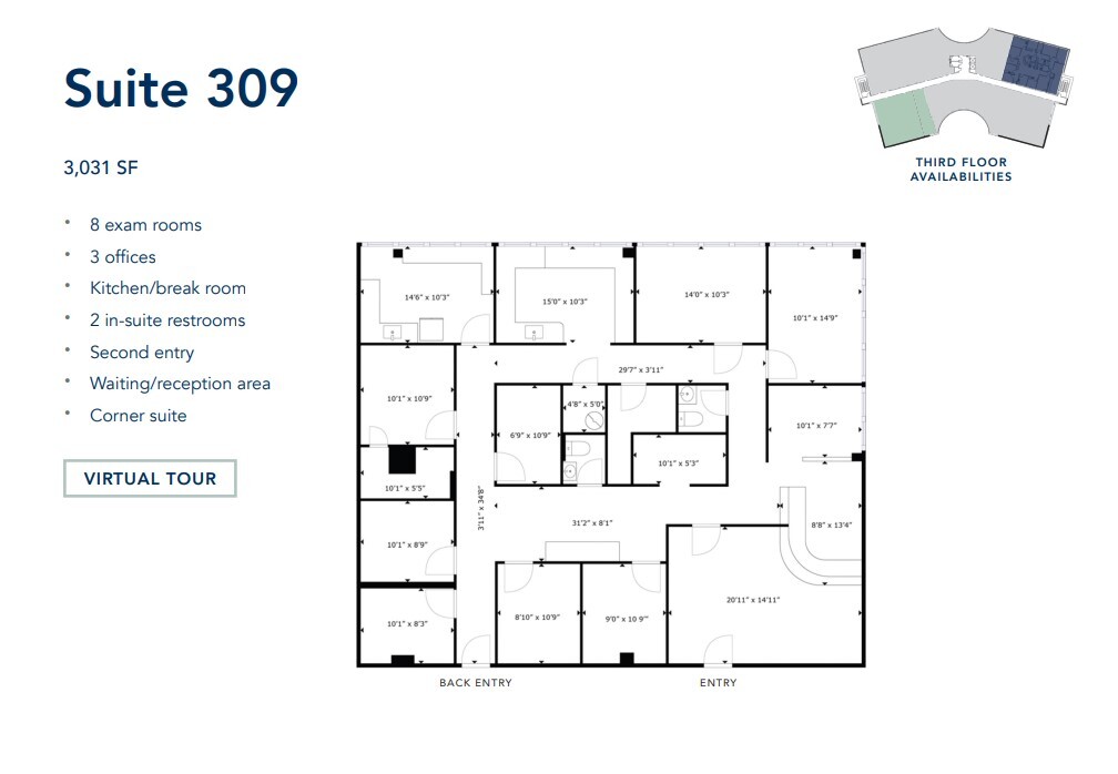 100 Covey Dr, Franklin, TN en alquiler Plano de la planta- Imagen 1 de 1