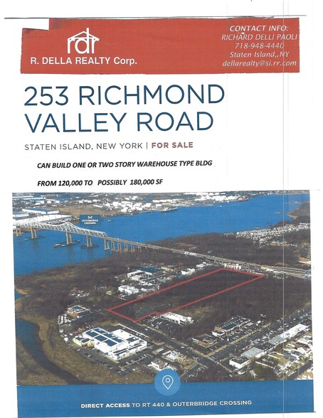 253 RICHMOND VALLEY ROAD Rd, Staten Island, NY en venta - Foto del edificio - Imagen 3 de 3