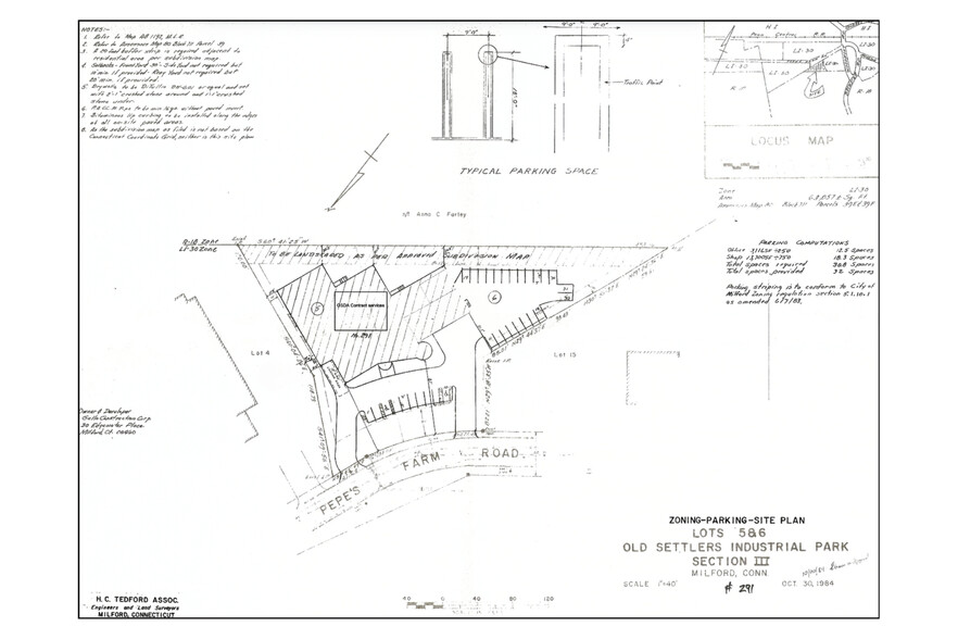 291 Pepes Farm Rd, Milford, CT en venta - Plano del sitio - Imagen 3 de 10