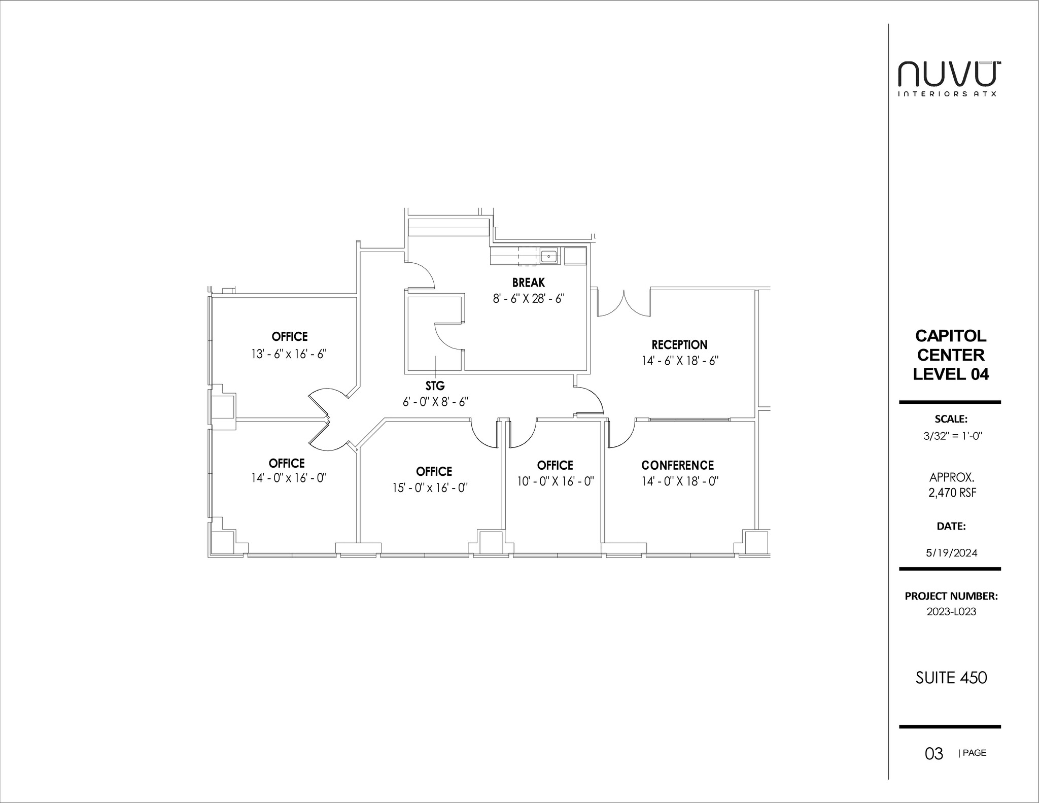 919 Congress Ave, Austin, TX en alquiler Plano del sitio- Imagen 1 de 8