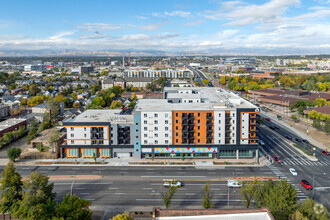 1010 W Colfax Ave, Denver, CO - VISTA AÉREA  vista de mapa