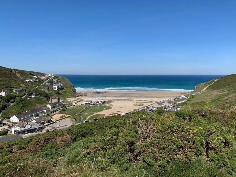 Costal Land, Porthtowan, Porthtowan en venta - Vista aérea - Imagen 2 de 4