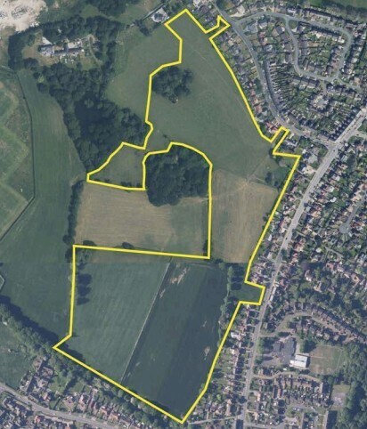 Crewe Rd, Sandbach en venta Vista aérea- Imagen 1 de 3
