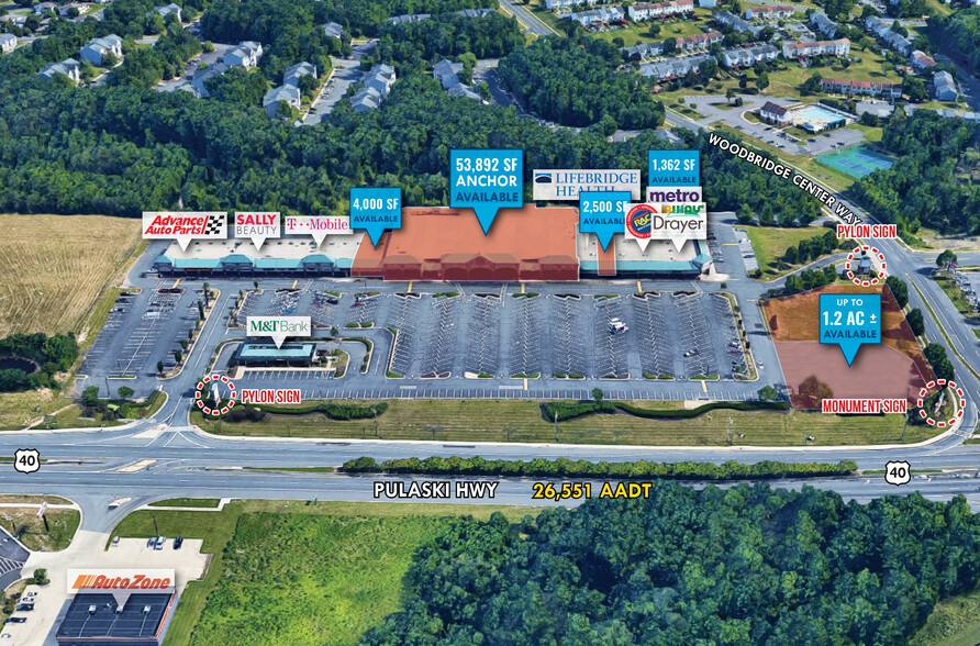 1407 Pulaski Hwy, Edgewood, MD en alquiler - Foto del edificio - Imagen 3 de 4